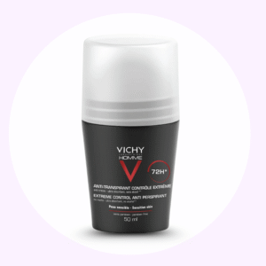 Vichy Homme Deodorant Anti-Perspirant 72 Hour – Men’s long-wear roll-on (50 ml)
